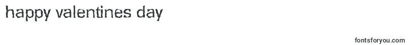 フォントRochesterrandomRegular – バレンタインデーのフォント